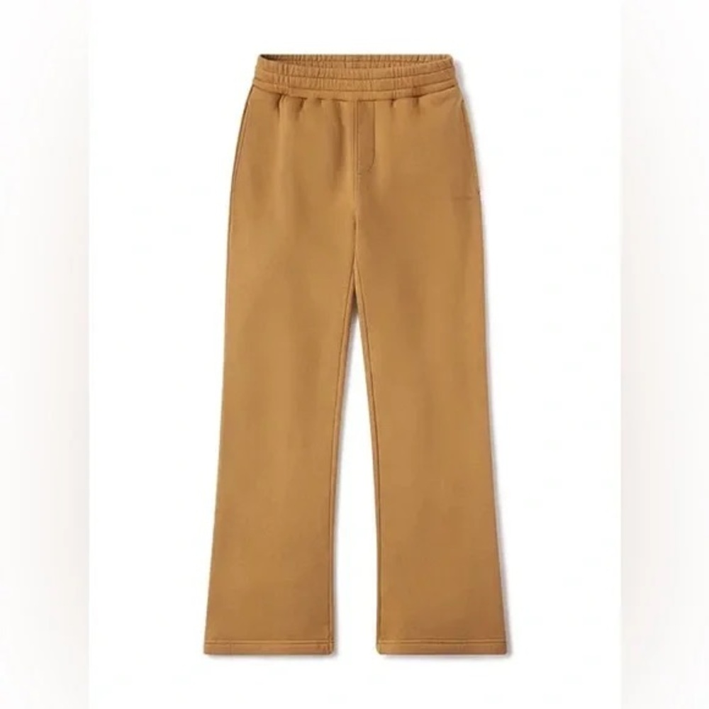 NWOT Outdoor Voices Nimbus Relaxed Fleece Sweatpants in Camel Size M